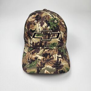 Chevrolet Bowtie Camo Trucker Hat Hot Rods Mesh Snapback Chevy Cap